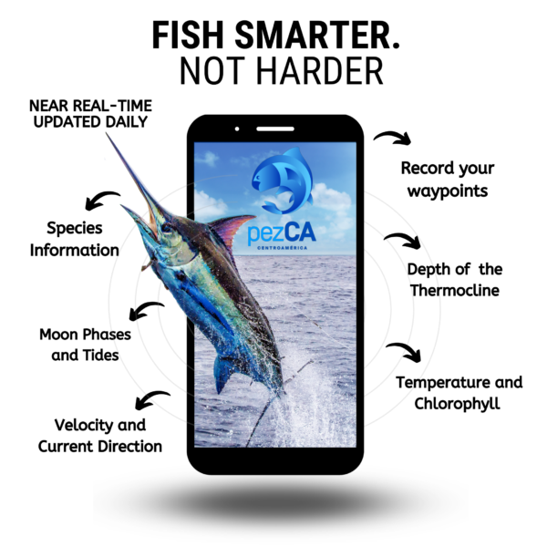costa rica fishing app diagram